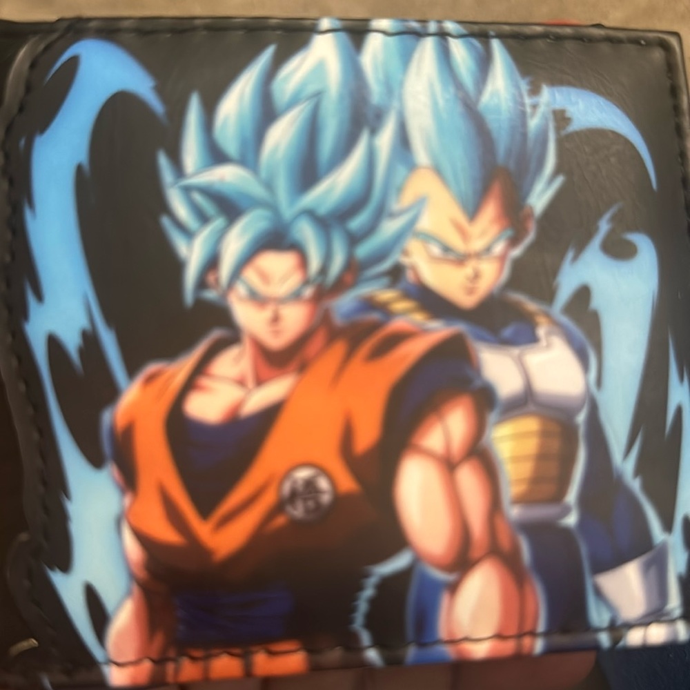 Dragon ball z wallet brand new leather